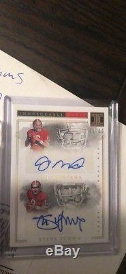 49ers fan dream lot. 1/10 Young/Montana Dual Auto N 4/5 Jerry Rice On Card Auto