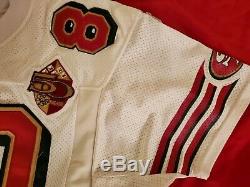 49ers jerry rice wilson jersey (not reebok, joe Montana, steve young) 44 vintage