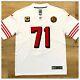 49ers jersey Trent Williams Authentic Style Captain / Madden Patch S M L XL 2XL