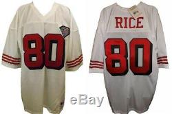 75th 1994 Jerry Rice #80 SF 49ers Mens Size 56 3XL Mitchell & Ness Jersey $275
