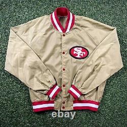 90's Chalk Line NFL Lightweight Jacket San Francisco 49ers Danny Tanner Sz. L