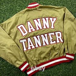 90's Chalk Line NFL Lightweight Jacket San Francisco 49ers Danny Tanner Sz. L