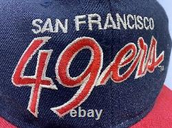 90s San Francisco 49ers Snapback Hat Sports Specialties Ball Cap Vintage