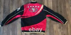 90s Vintage San Francisco 49ers Jacket Football Size Medium Measurements Photos