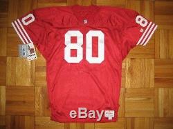 92 Authentic 49ers Jerry Rice WILSON jersey SIGNED AUTOGRAPHED PRO-Line Vintage