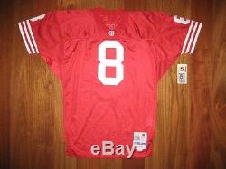 95 Authentic 49ers Steve Young WILSON jersey 48 SIGNED PRO-Line Vintage
