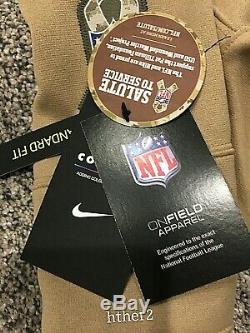 AUTHENTIC Nike 2019 San Francisco 49ers Salute to Service Hoodie All Sizes STS
