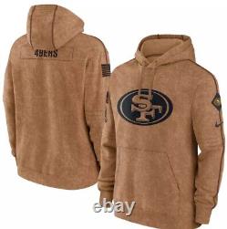 AUTHENTIC Nike San Francisco 49ers Men's 2023 NFL Salute To Service Hoodie XL