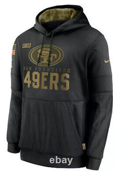 AUTHENTIC Nike San Francisco 49ers Men's NFL Salute to Service Hoodie NEW
