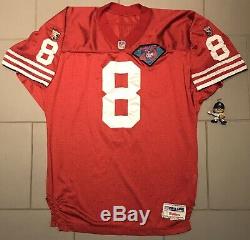 AUTHENTIC SAN FRANCISCO 49ers 1994 STEVE YOUNG WILSON JERSEY SZ 48 XL FLAWLESS