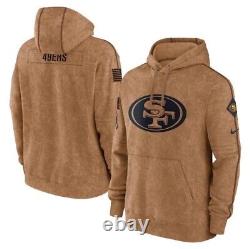 AUTHENTIC San Francisco 49ers Salute To Service Hoodie 2023 Nike Mens LARGE