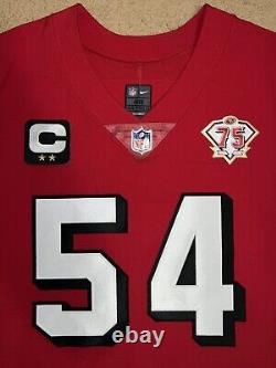 Authentic Fred Warner San Francisco 49ers Nike Vapor Elite Jersey Size 40/M