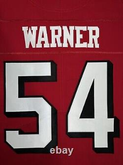 Authentic Fred Warner San Francisco 49ers Nike Vapor Elite Jersey Size 40/M