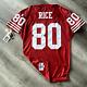 Authentic Jerry Rice San Francisco 49ers Jersey 44 Large Wilson Pro Line New