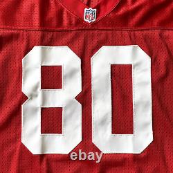 Authentic Jerry Rice San Francisco 49ers Jersey 44 Large Wilson Pro Line New