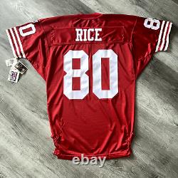 Authentic Jerry Rice San Francisco 49ers Jersey 44 Large Wilson Pro Line New