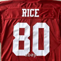 Authentic Jerry Rice San Francisco 49ers Jersey 44 Large Wilson Pro Line New