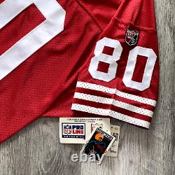 Authentic Jerry Rice San Francisco 49ers Jersey 44 Large Wilson Pro Line New