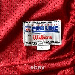 Authentic Jerry Rice San Francisco 49ers Jersey 44 Large Wilson Pro Line New