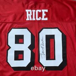 Authentic Jerry Rice San Francisco 49ers Jersey 48 XL Wilson Autographed