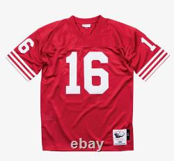 Authentic Joe Montana San Francisco 49ers Jersey Mitchell & Ness Throwback M