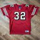 Authentic KEVAN BARLOW San Francisco 49ers Jersey 48 XL adidas