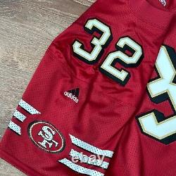 Authentic KEVAN BARLOW San Francisco 49ers Jersey 48 XL adidas