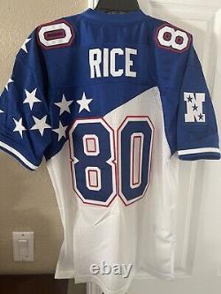 Authentic Mitchell & Ness Jerry Rice San Francisco 49ers Jersey Mens Sz L 44