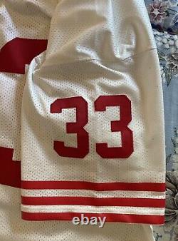 Authentic Mitchell & Ness Roger Craig 1989 SF 49ers Road Jersey Size 48/XL EUC