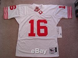 Authentic Mitchell and Ness Joe Montana Jersey Size 44 San Francisco 49ers NFL