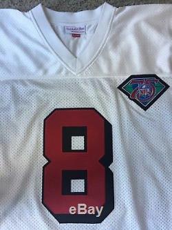 Authentic Mitchell and Ness San Francisco 49ers Steve Young jersey size 44
