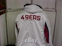 Authentic NFL San Francisco 49ers Reebok Centurion Mid Weight Jacket Size XL