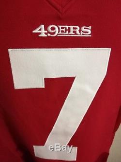 Authentic NFL San francisco 49ers Jersey #7 kaepernick Nike On Field Stitched