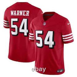 Authentic Nike Fred Warner San Francisco 49ers Men's Vapor FUSE Limited Jersey