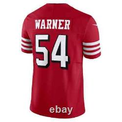 Authentic Nike Fred Warner San Francisco 49ers Men's Vapor FUSE Limited Jersey