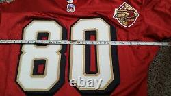 Authentic Pro Line Jerry Rice 49ers 1996 Reebok Jersey 50th Patch Medium