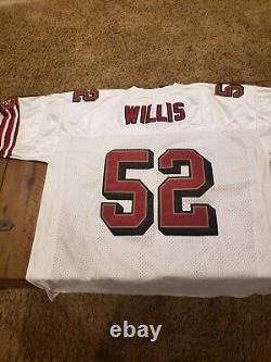 Authentic San Francisco 49ers Patrick Willis Jersey #52 Reebok Size 56