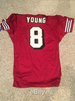 Authentic Steve Young 49ers Reebok 50 Year Anniversary 1996 Jersey NWT XL
