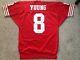 Authentic Steve Young San Francisco 49ers Jersey Wilson 48 Sewn