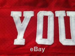 Authentic Steve Young San Francisco 49ers Jersey Wilson 48 Sewn