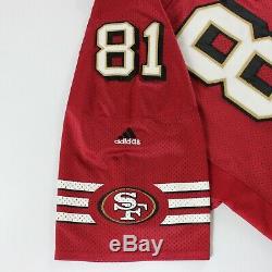 Authentic Terrell Owens 48 San Francisco 49ers adidas Jersey