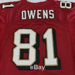 Authentic Terrell Owens 48 San Francisco 49ers adidas Jersey