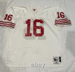 Authentic Throwback Joe Montana Mitchell & Ness jersey San Francisco 49ers M 40