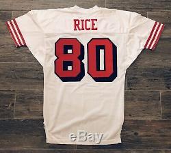 Authentic Wilson 49ers Jerry Rice 1994 75th Throwback Jersey 46 RARE