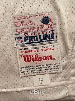 Authentic Wilson Pro Line San Francisco 49ers Deion Sanders Jersey prestige game