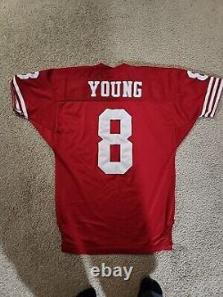 Authentic Wilson San Francisco 49ers Steve Young 75th Ann. Jersey sz 48