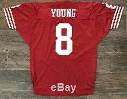 Authentic Wilson San Francisco 49ers Steve Young Jersey Sz 50
