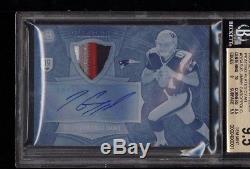 BGS 9.5 W 10 AUTO Jimmy Garoppolo Bowman sterling plate Auto Rookie patch 1-1