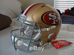 BRAND NEW Full-Size Authentic Riddell San Francisco 49ers On-Field Speed Helmet