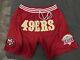 Brand New Just Don Mitchell & Ness San Francisco 49ers Shorts (Large) AUTHENTIC
